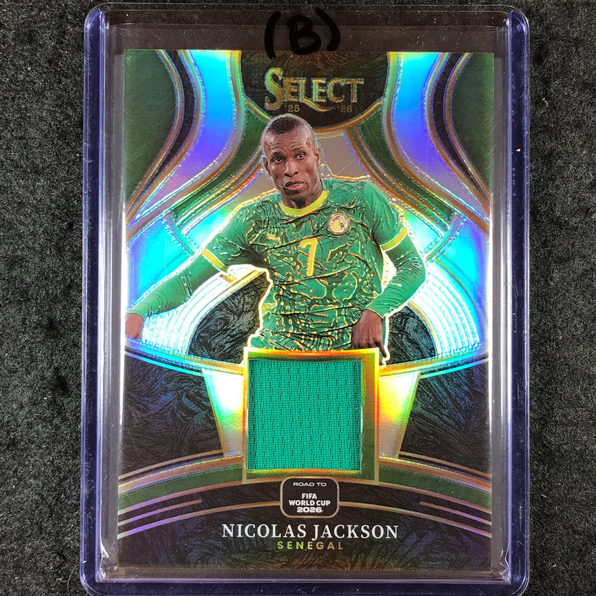 2025-26 Select Road to World Cup NICOLAS JACKSON Select Memorabilia #SM-NJN (B)