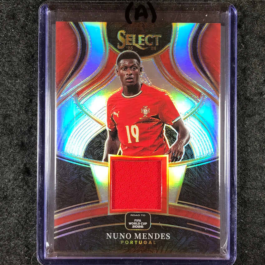 2025-26 Select Road to World Cup NUNO MENDES Select Memorabilia Jersey #NMS (A)