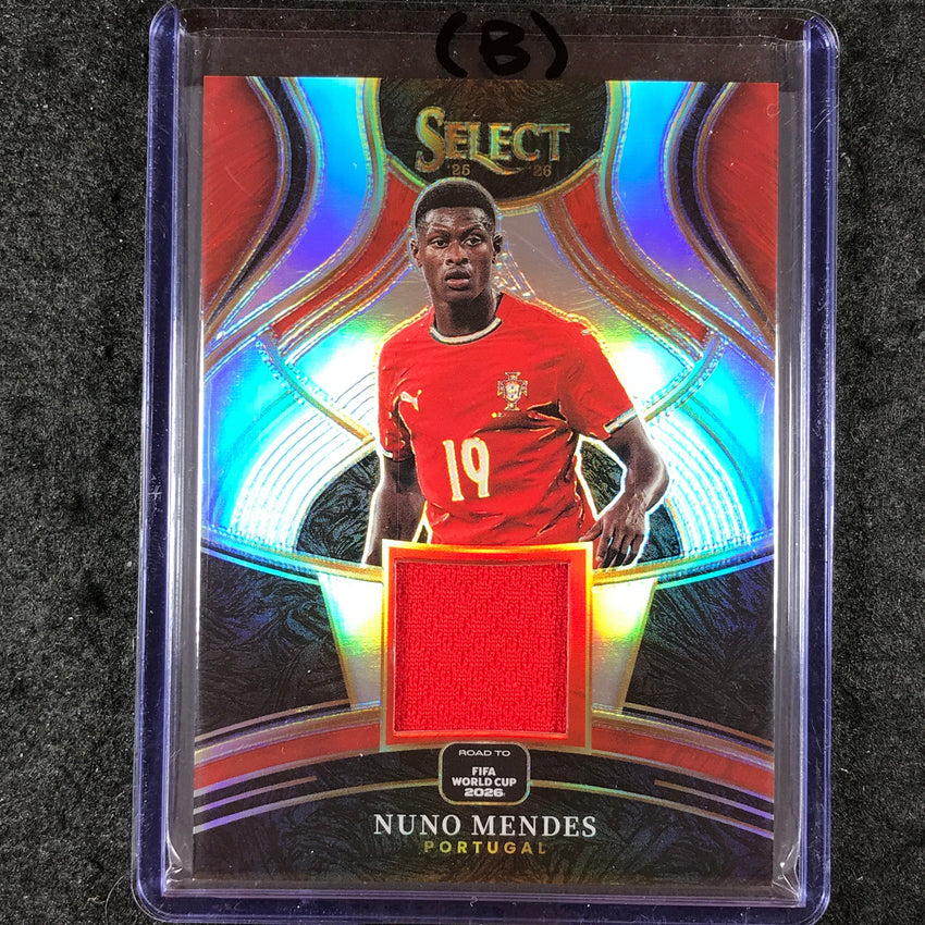 2025-26 Select Road to World Cup NUNO MENDES Select Memorabilia Jersey #NMS (B)