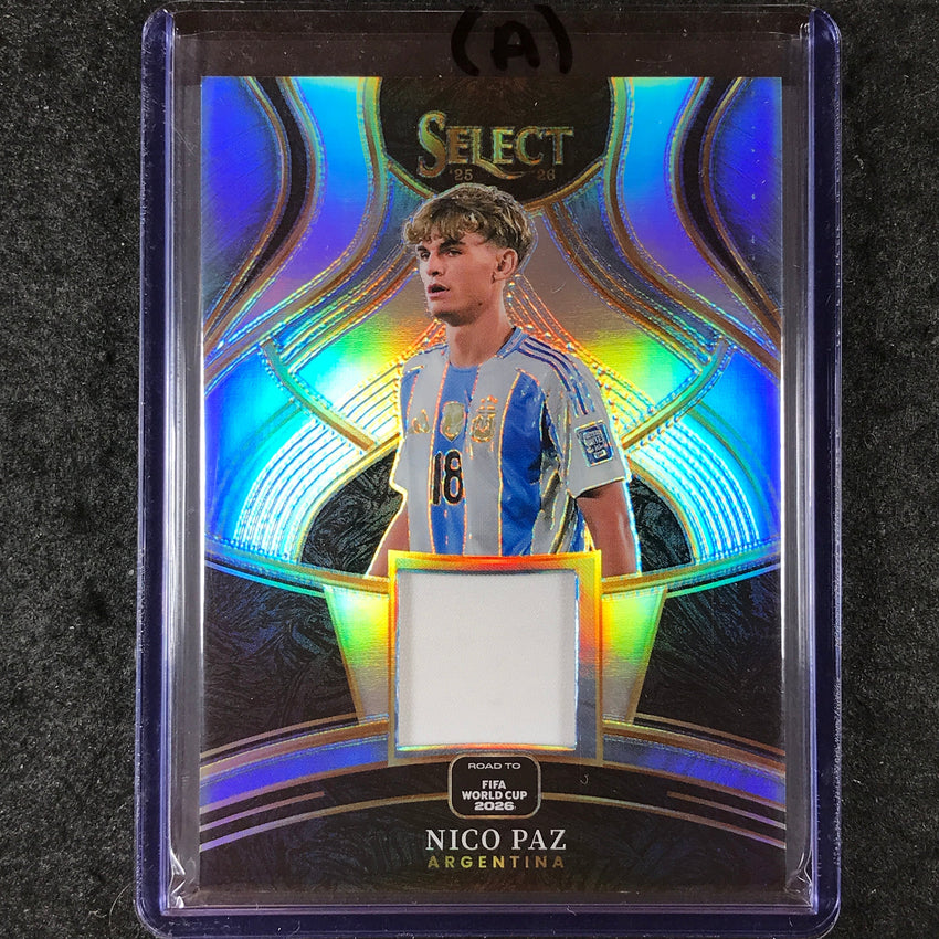 2025-26 Select Road to World Cup NICO PAZ Select Memorabilia Jersey #SM-NPZ (A)