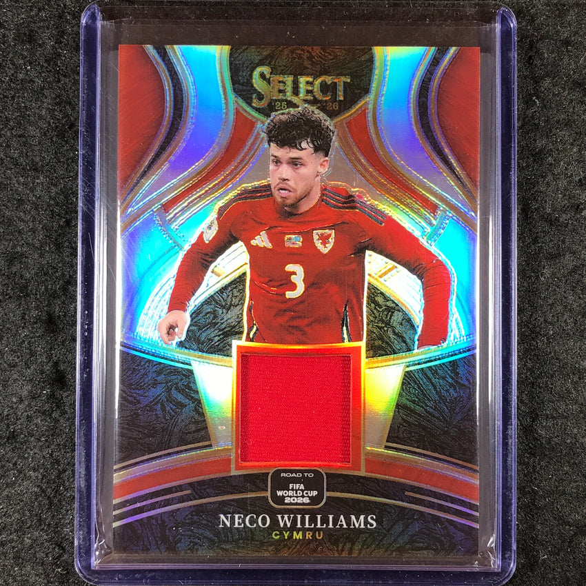 2025-26 Select Road to World Cup NECO WILLIAMS Select Memorabilia Jersey #SM-NWS