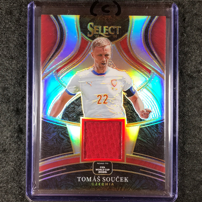 2025-26 Select Road to World Cup TOMAS SOUCEK Select Memorabilia Jersey #TSK (C)