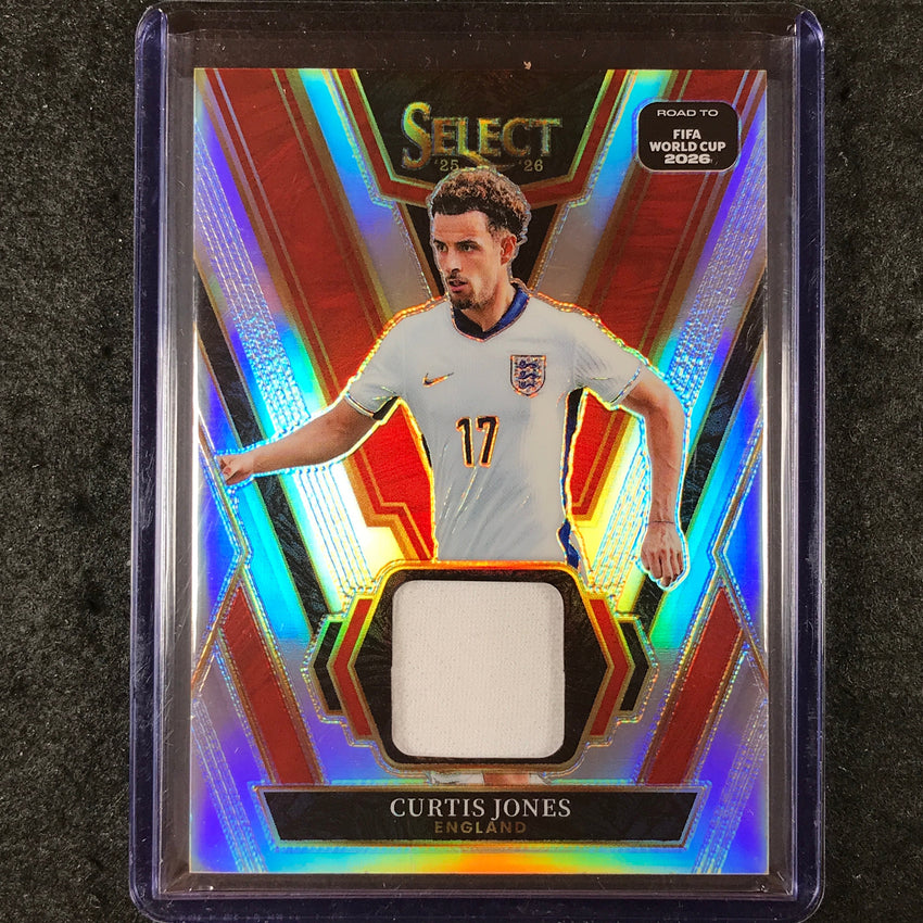 2025-26 Select Road to World Cup CURTIS JONES Select Swatches Jersey #SW-CJS