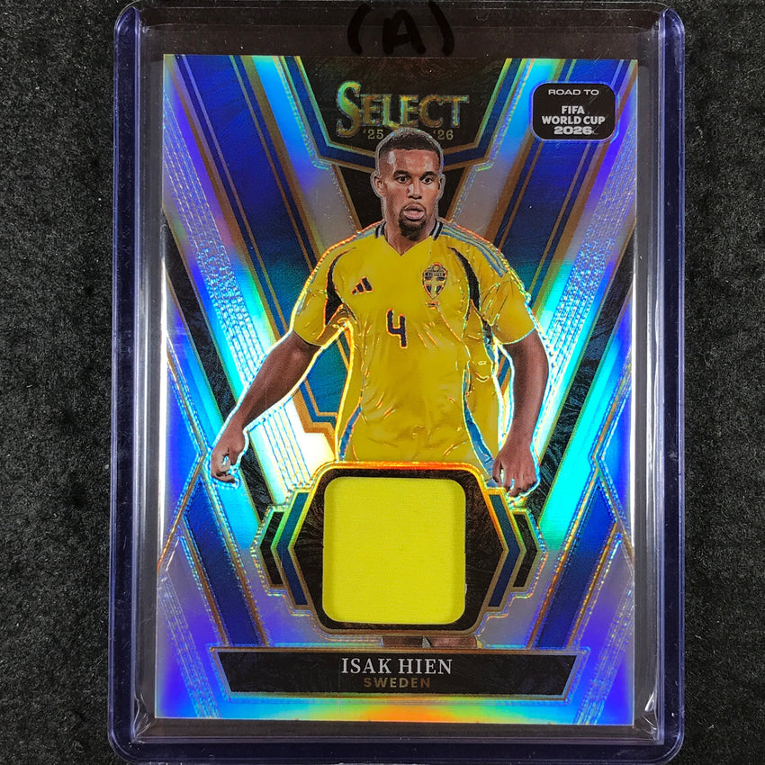 2025-26 Select Road to World Cup ISAK HIEN Select Swatches Jersey #SW-IHN (A)