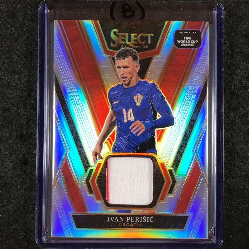 2025-26 Select Road to World Cup IVAN PERISIC Select Swatches Jersey #SW-IPC (B)