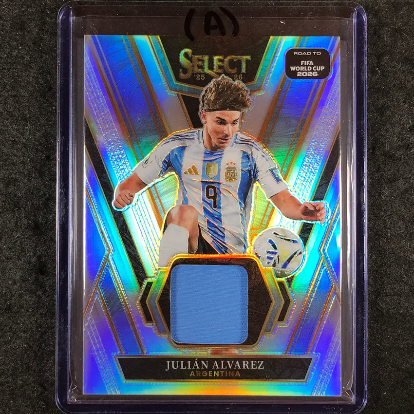 2025-26 Select Road to World Cup JULIAN ALVAREZ Select Swatches Jersey #JAZ (A)