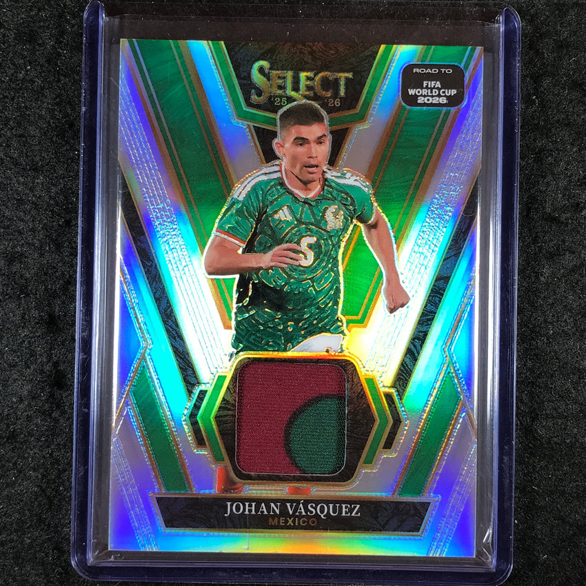 2025-26 Select Road to World Cup JOHAN VASQUEZ Select Swatches Jersey #SW-JVZ