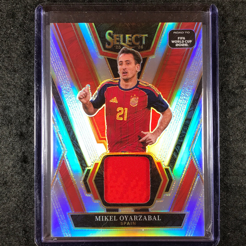 2025-26 Select Road to World Cup MIKEL OYARZABAL Select Swatches Jersey #SW-MOL
