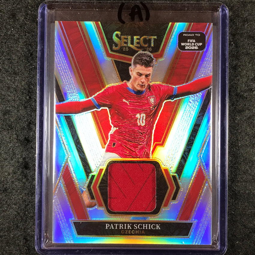 2025-26 Select Road to World Cup PATRIK SCHICK Select Swatches Jersey #PSK (A)