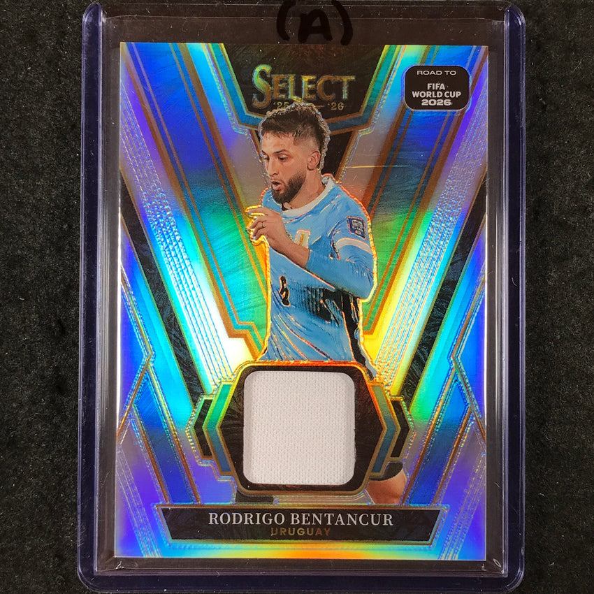 2025-26 Select Road to World Cup RODRIGO BENTANCUR Select Swatches #SW-RBR (A)