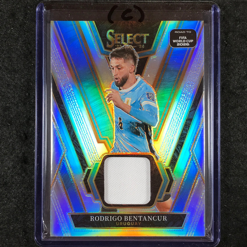 2025-26 Select Road to World Cup RODRIGO BENTANCUR Select Swatches #SW-RBR (C)