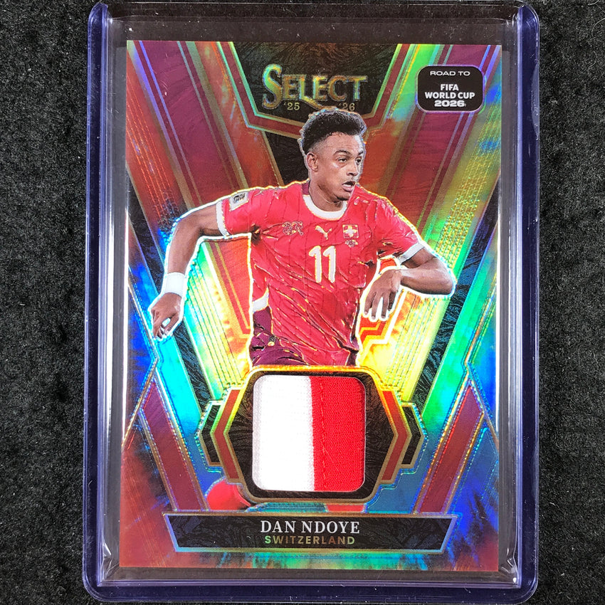 2025-26 Select Road to World Cup DAN NDOYE Select Swatches Patch Tie-Dye 15/25