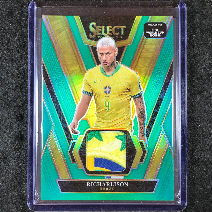 2025-26 Select Road to World Cup RICHARLISON Select Swatches Patch Green 3/5