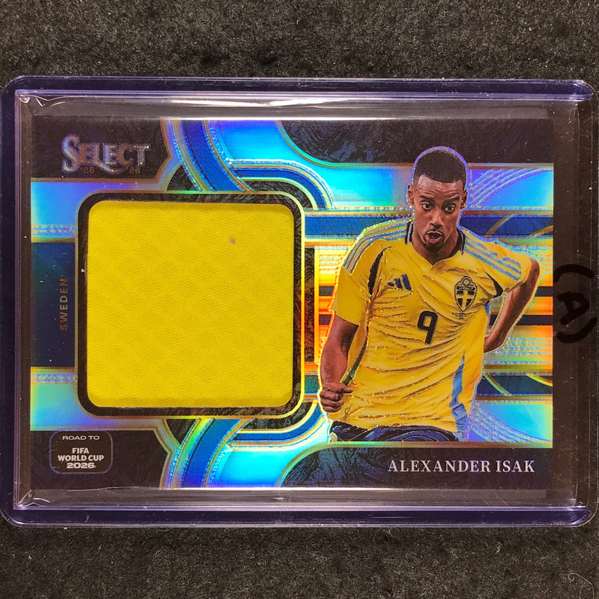 2025-26 Select Road to World Cup ALEXANDER ISAK Jumbo Swatches Jersey #AIK (A)