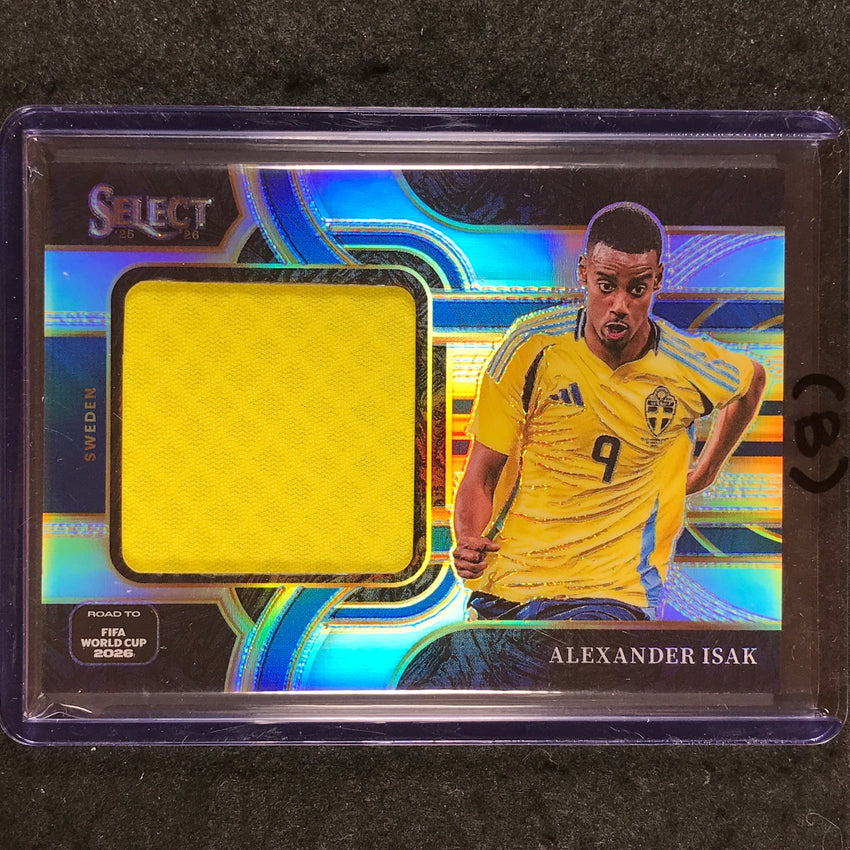 2025-26 Select Road to World Cup ALEXANDER ISAK Jumbo Swatches Jersey #AIK (B)