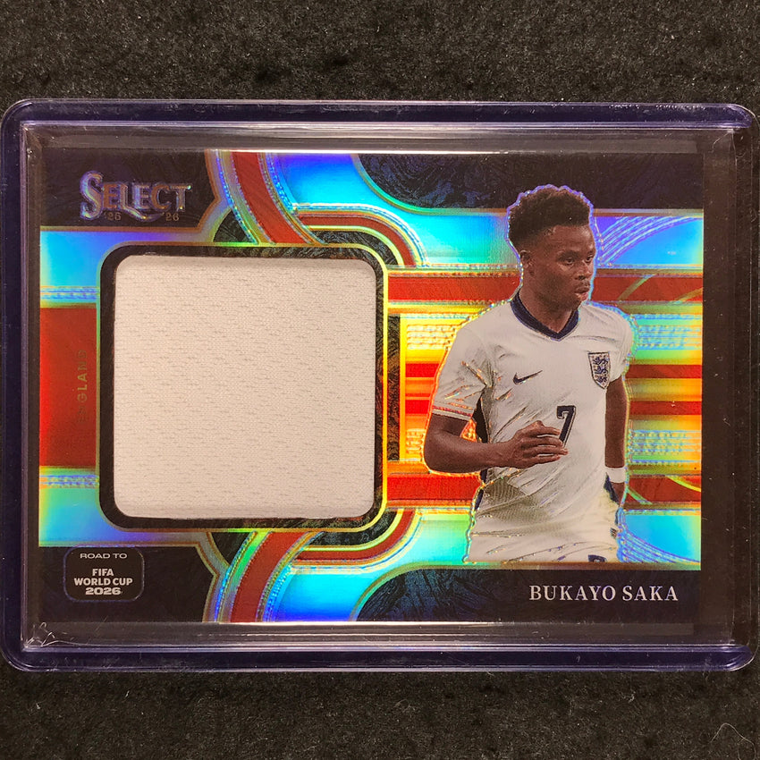 2025-26 Select Road to World Cup BUKAYO SAKA Jumbo Swatches Jersey Relic #JS-BSA