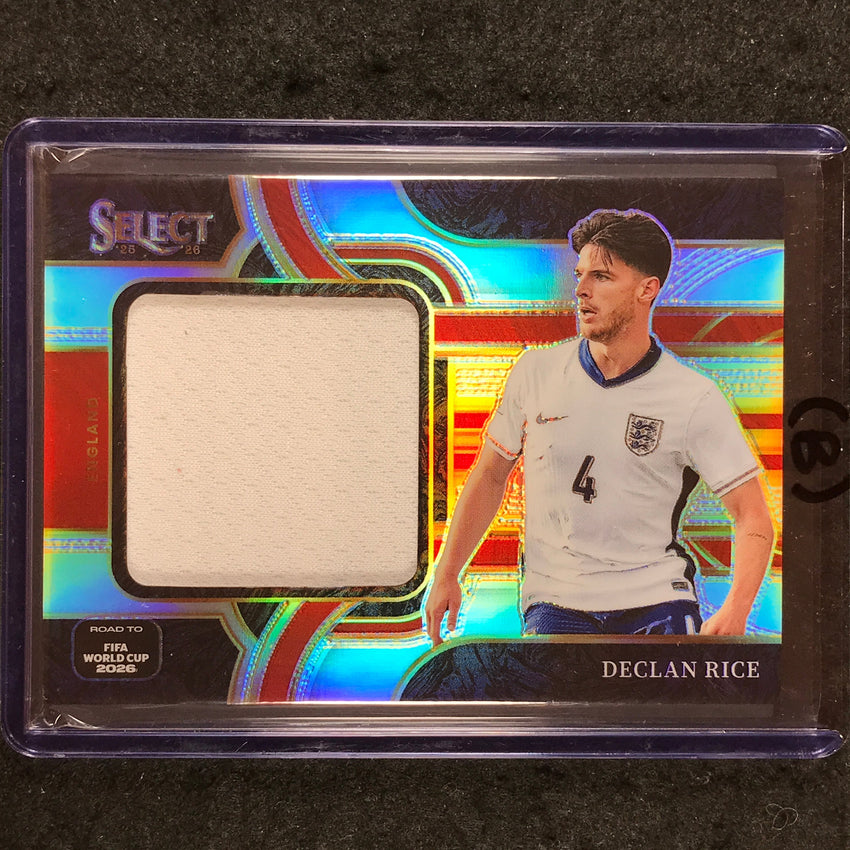 2025-26 Select Road to World Cup DECLAN RICE Jumbo Swatches Jersey #JS-DRE (B)