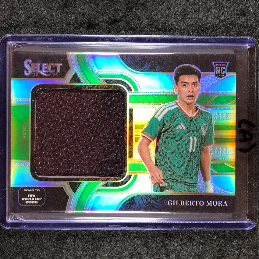 2025-26 Select Road to World Cup GILBERTO MORA Jumbo Swatches Rookie #JS-GM (A)