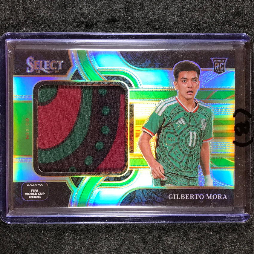 2025-26 Select Road to World Cup GILBERTO MORA Jumbo Swatches Rookie #JS-GM (B)