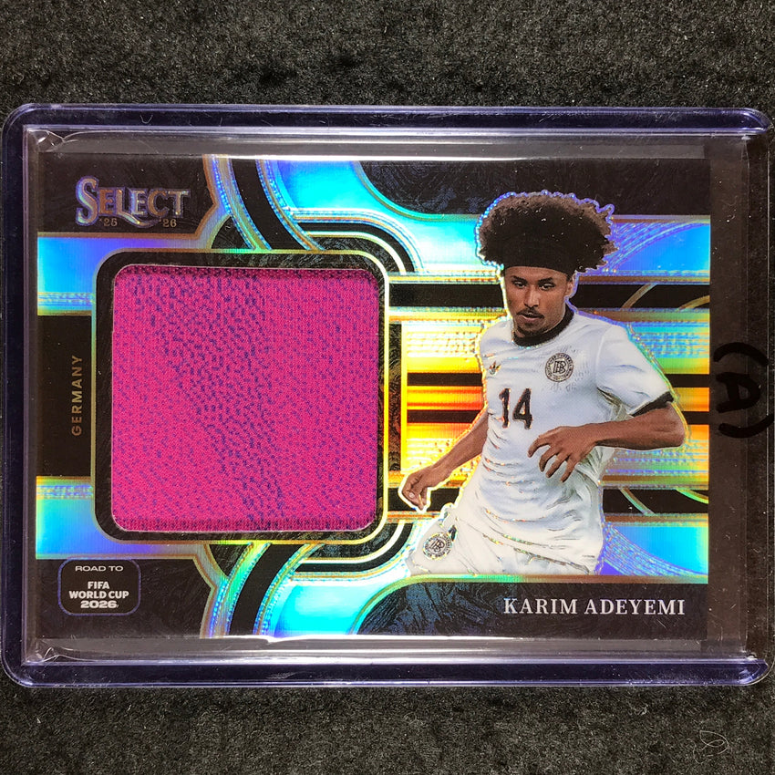 2025-26 Select Road to World Cup KARIM ADEYEMI Jumbo Swatches Jersey #JS-KA (A)