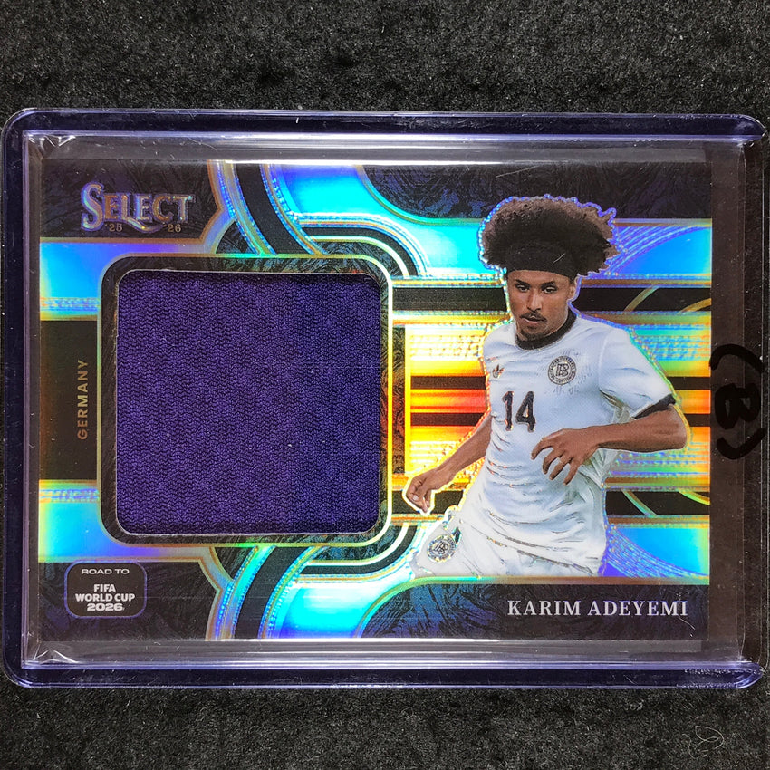 2025-26 Select Road to World Cup KARIM ADEYEMI Jumbo Swatches Jersey #JS-KA (B)