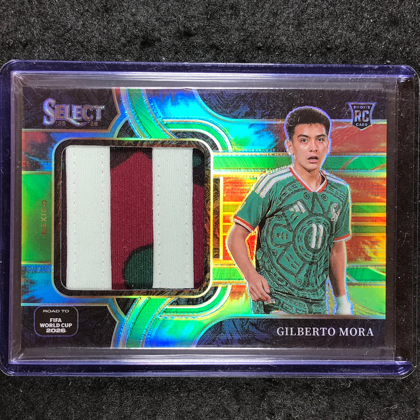 2025-26 Select Road to World Cup GILBERTO MORA Jumbo Swatches Rookie Patch 19/25