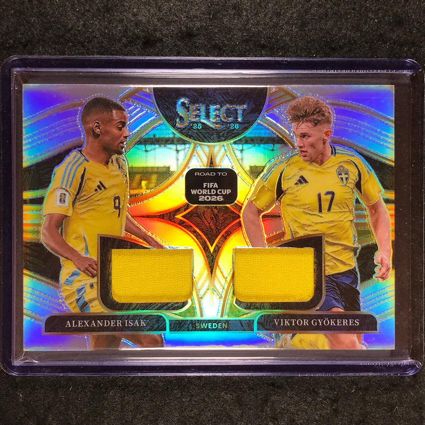 2025-26 Select Road to World Cup ISAK GYOKERES Dual Swatches Jersey #DS-SWE