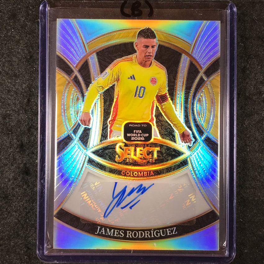 2025-26 Select Road to World Cup JAMES RODRIGUEZ Signatures Auto #S-JR (B)