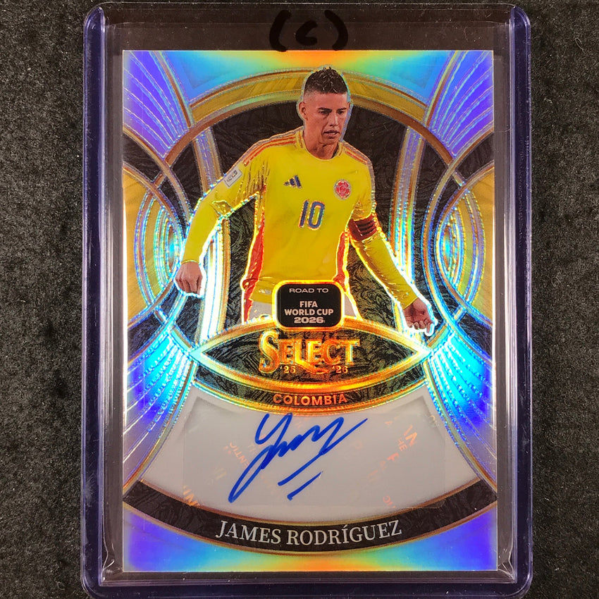 2025-26 Select Road to World Cup JAMES RODRIGUEZ Signatures Auto #S-JR (C)