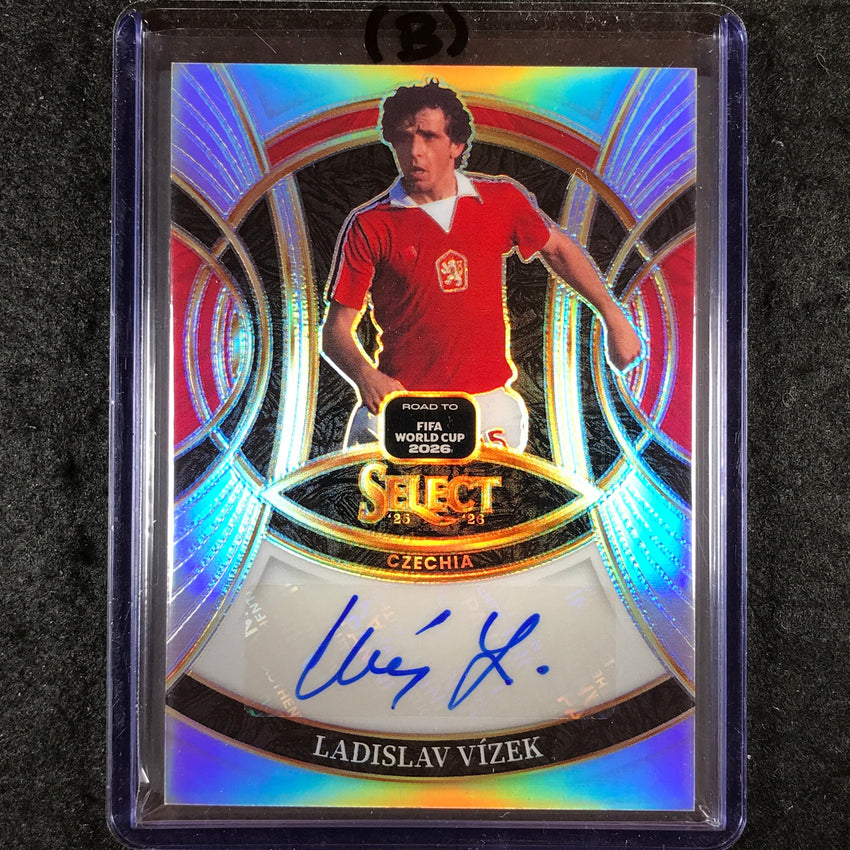2025-26 Select Road to World Cup LADISLAV VIZEK Signatures Auto #S-LV (B)