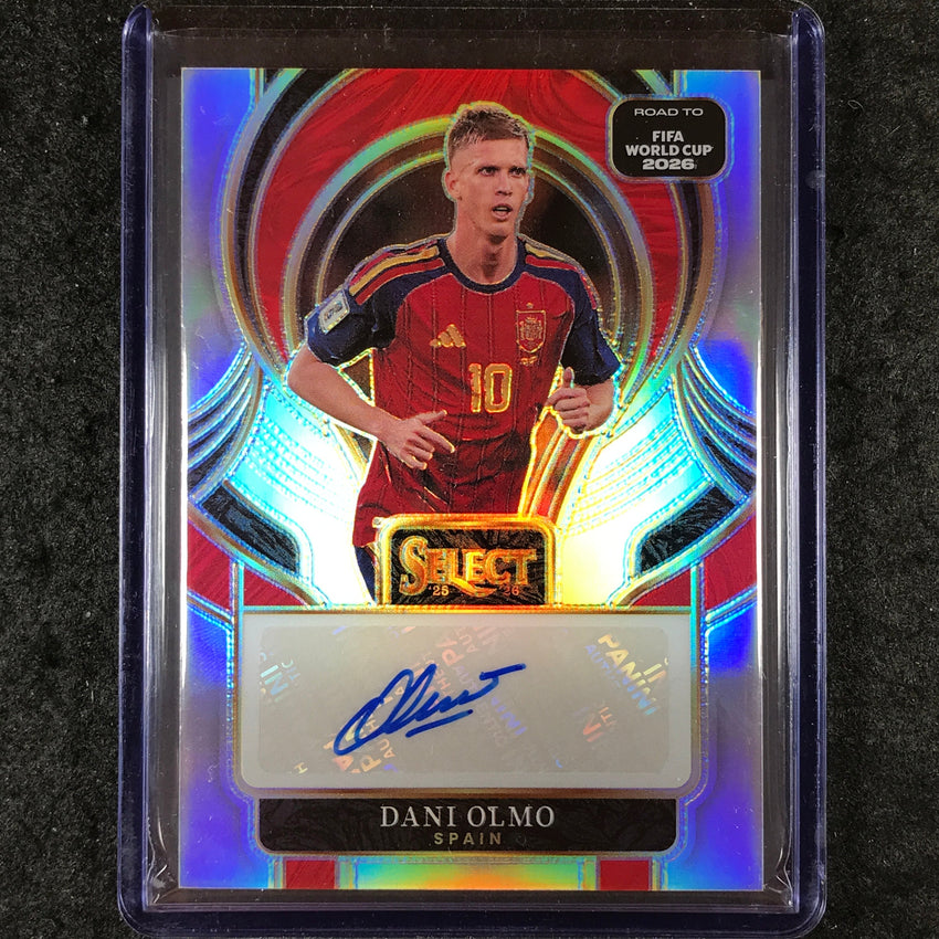 2025-26 Select Road to World Cup DANI OLMO Select Signatures Auto #SE-DO