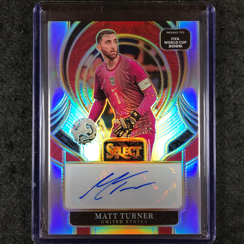 2025-26 Select Road to World Cup MATT TURNER Select Signatures Auto #SE-MT