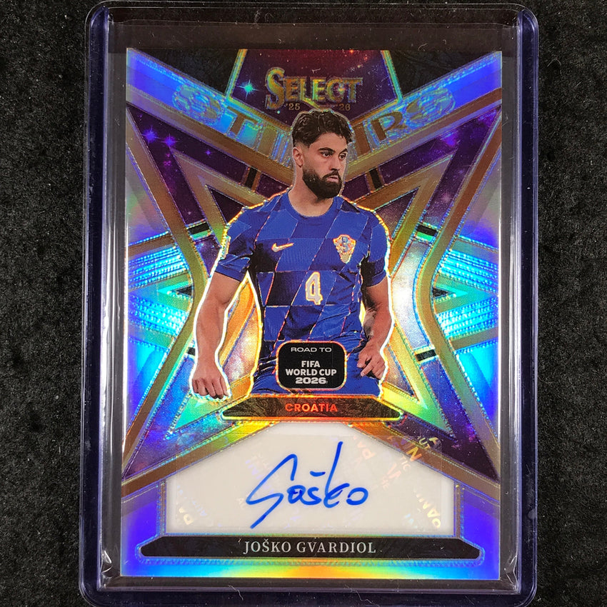 2025-26 Select Road to World Cup JOSKO GVARDIOL Stars Auto #ST-JG