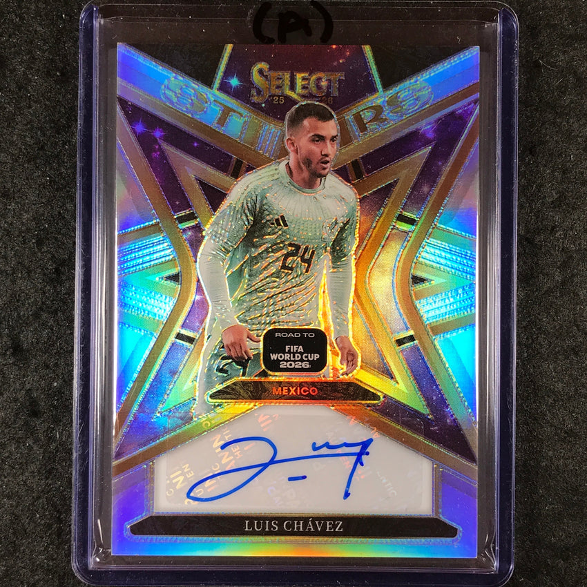 2025-26 Select Road to World Cup LUIS CHAVEZ Stars Auto #ST-LC (A)