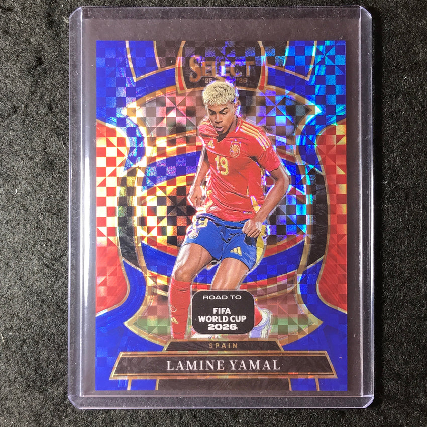 2025-26 Select Road to World Cup LAMINE YAMAL Terrace Blue Checker #68