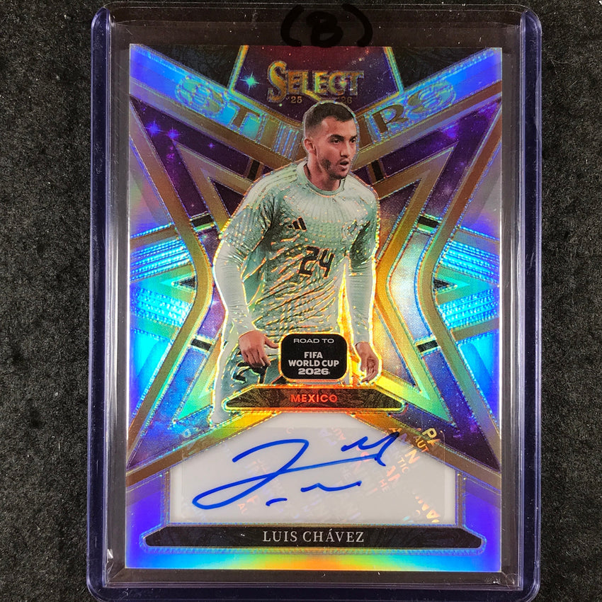 2025-26 Select Road to World Cup LUIS CHAVEZ Stars Auto #ST-LC (B)