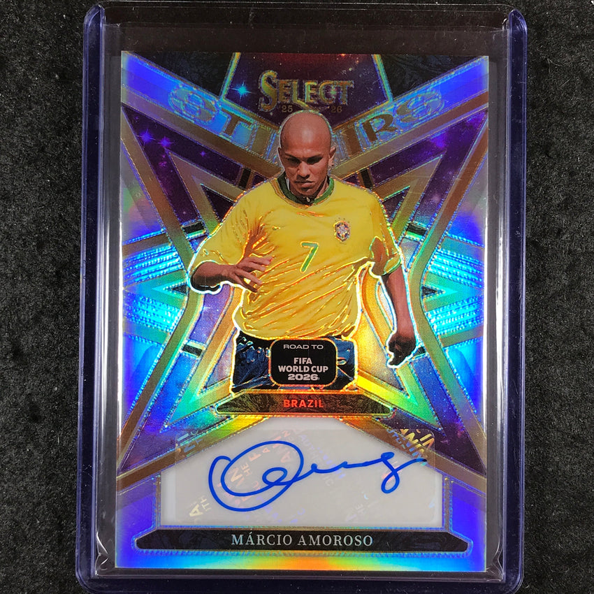 2025-26 Select Road to World Cup MARCIO AMOROSO Stars Auto #ST-MA