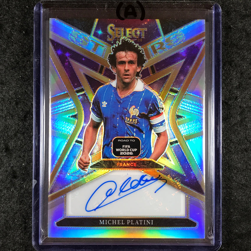 2025-26 Select Road to World Cup MICHEL PLATINI Stars Auto #ST-MP (A)