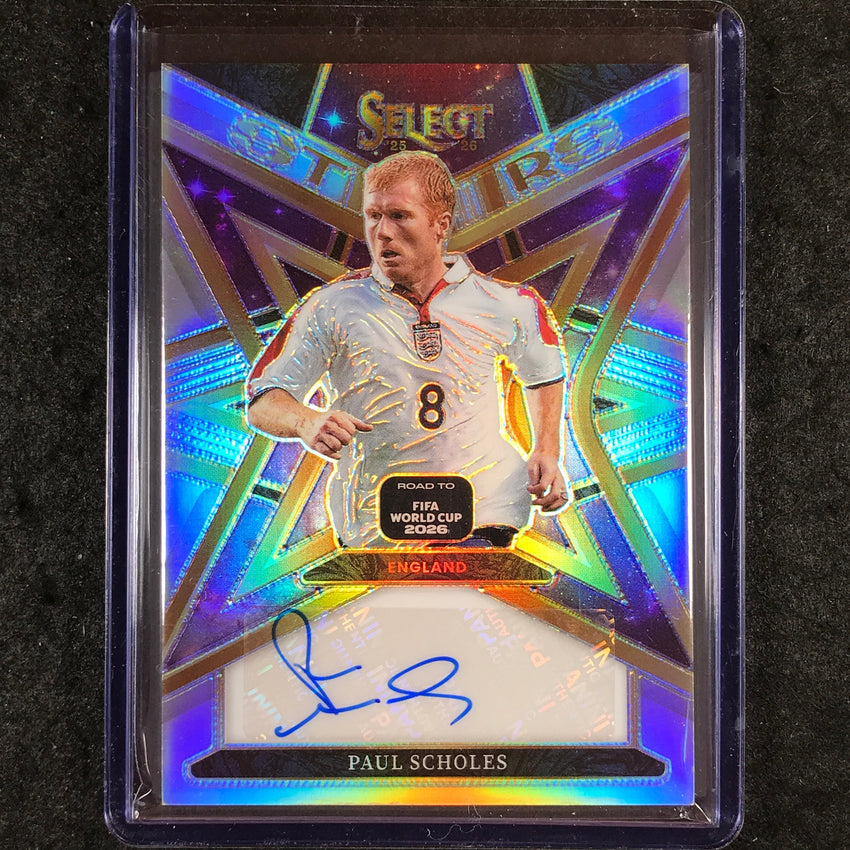 2025-26 Select Road to World Cup PAUL SCHOLES Stars Auto #ST-PS