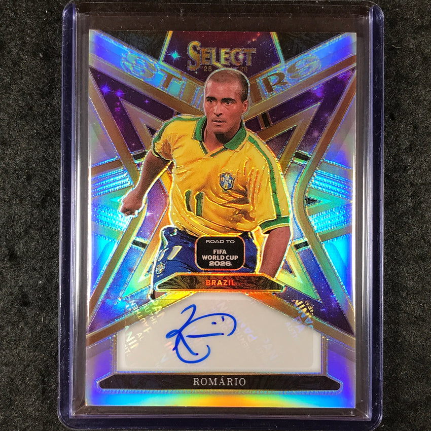 2025-26 Select Road to World Cup ROMARIO Stars Auto #ST-R