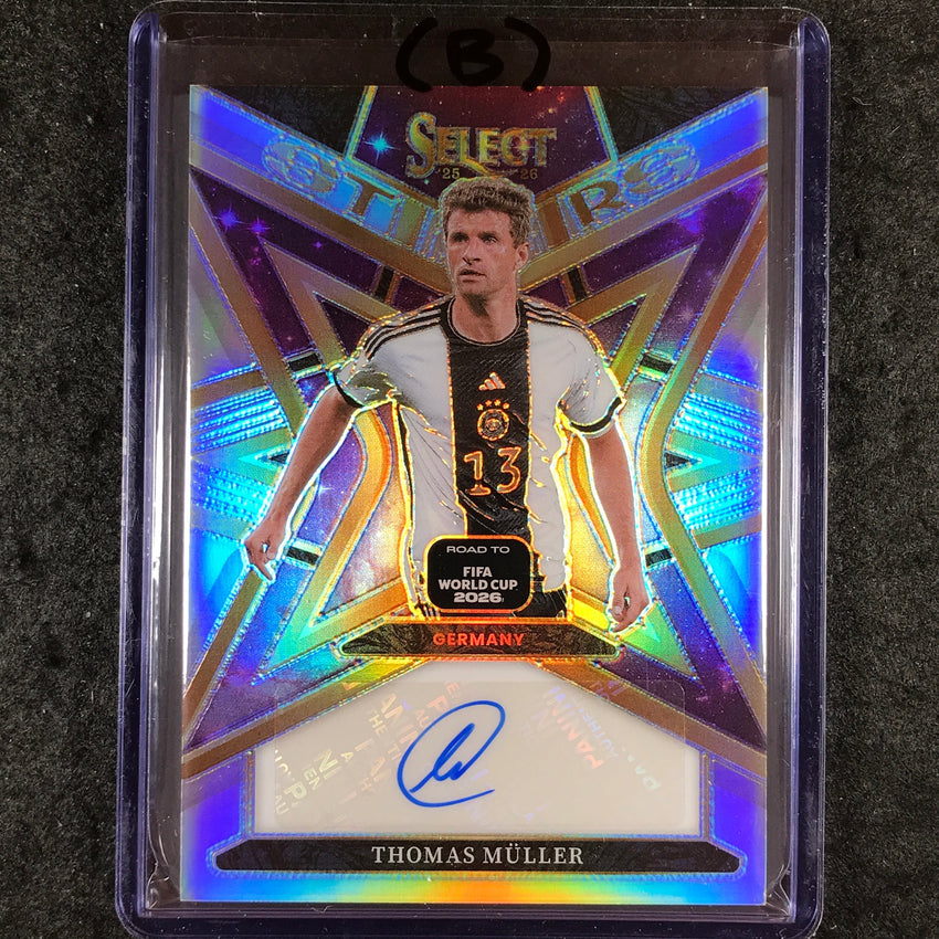 2025-26 Select Road to World Cup THOMAS MULLER Stars Auto #ST-TM (B)
