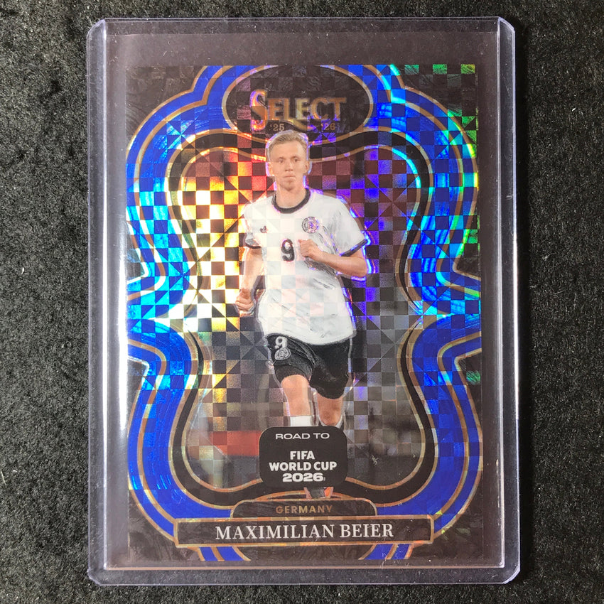 2025-26 Select Road to World Cup MAXIMILIAN BEIER Mezzanine Blue Checker #106