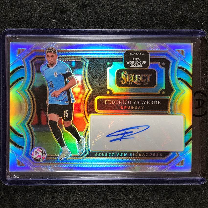 2025-26 Select Road to World Cup FEDERICO VALVERDE Select Few Auto #SF-FV (A)