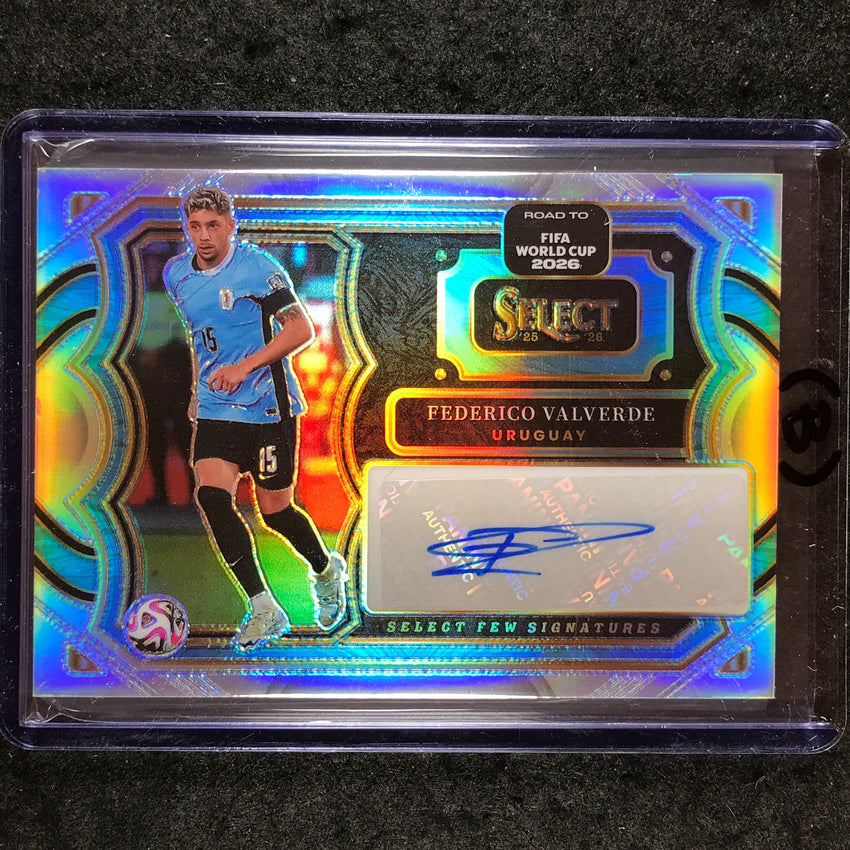 2025-26 Select Road to World Cup FEDERICO VALVERDE Select Few Auto #SF-FV (B)