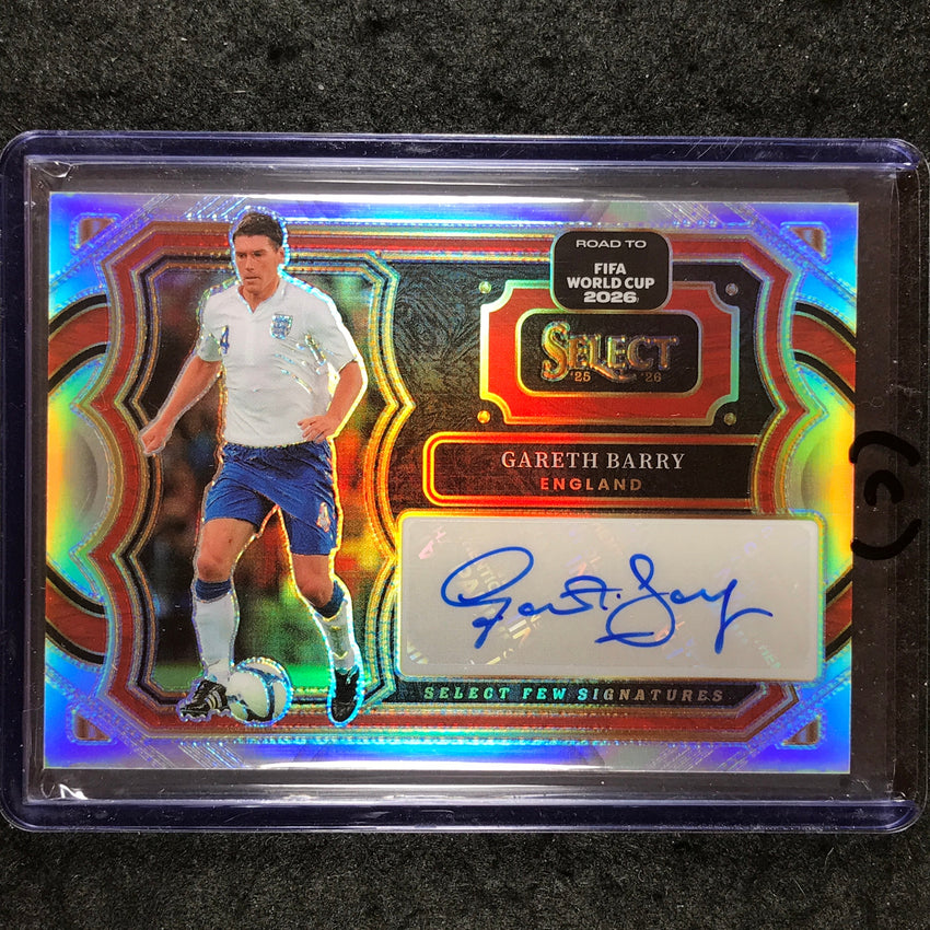 2025-26 Select Road to World Cup GARETH BARRY Select Few Auto #SF-GB (C)
