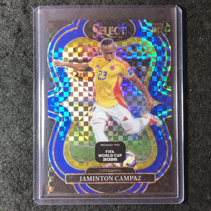 2025-26 Select Road World Cup JAMINTON CAMPAZ Rookie Mezzanine Blue Checker #111