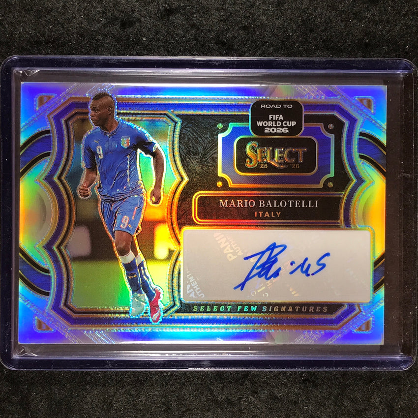 2025-26 Select Road to World Cup MARIO BALOTELLI Select Few Auto #SF-MB