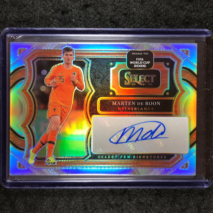2025-26 Select Road to World Cup MARTEN DE ROON Select Few Auto #SF-MDR
