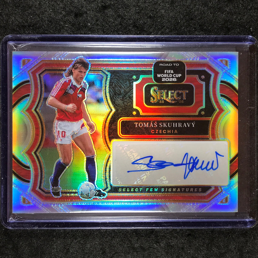 2025-26 Select Road to World Cup TOMAS SKUHRAVY Select Few Auto #SF-TS