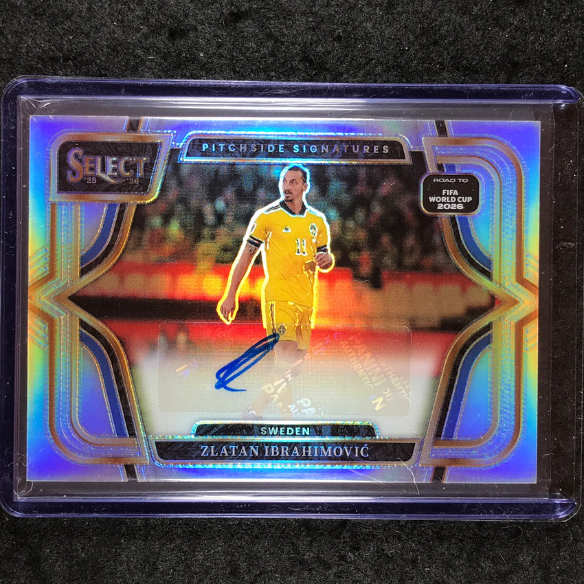 2025-26 Select Road to World Cup ZLATAN IBRAHIMOVIC Pitchside Auto #PS-ZI